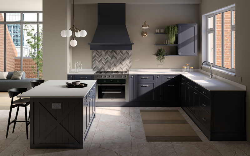 Silver Gravel kitchen