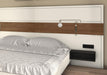 EGGER U705 ST9 Angora Grey application render in a finished interior