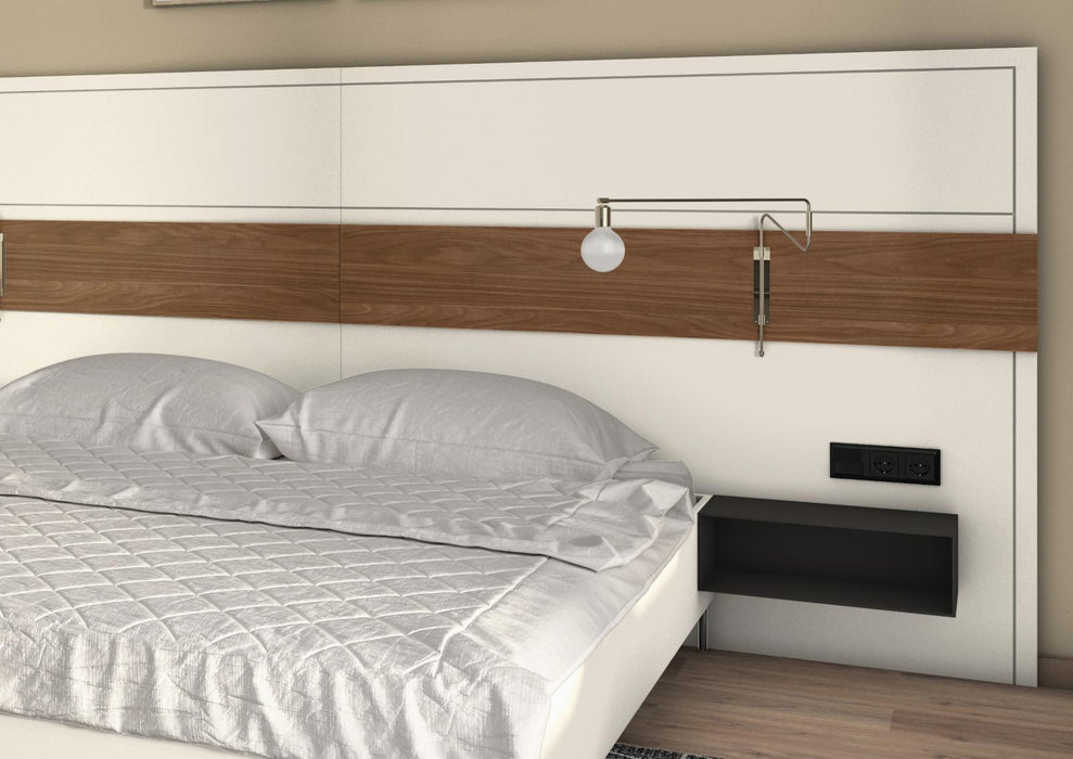 EGGER U705 ST9 Angora Grey application render in a finished interior