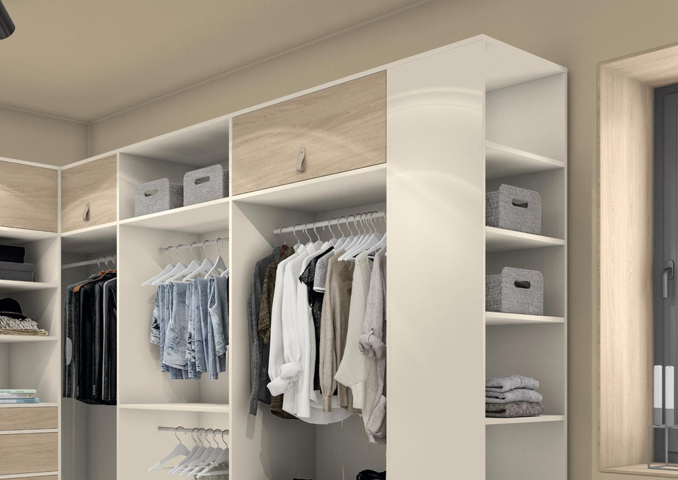 EGGER U750 ST9 Taupe Grey application render in a finished interior