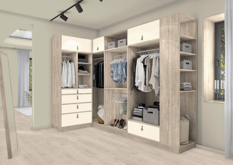 EGGER U216 ST9 Came Beige application render in a finished interior