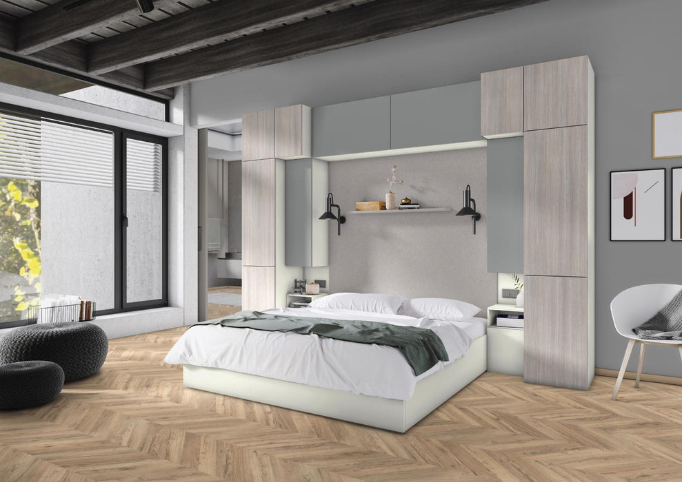 EGGER W960 ST7 Classic White application render in a finished interior
