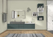 EGGER U665 ST9 Stone Green application render in a finished interior