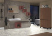 EGGER U335 ST9 Rusty Red application render in a finished interior