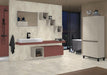 EGGER U767 ST9 Cubanit Grey application render in a finished interior