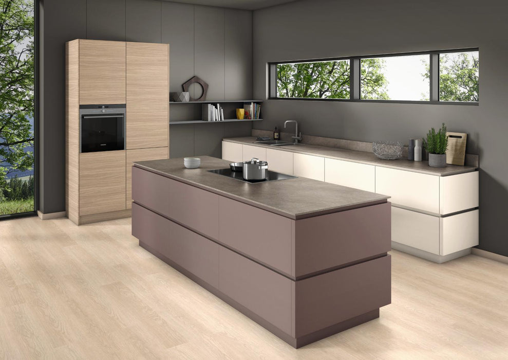 EGGER H7604 ST17 Natural Dimaro Walnut application render in a finished interior