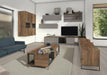 EGGER U961 ST7 Graphite Grey application render in a finished interior