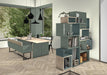 EGGER U604 ST9 Reed Green application render in a finished interior